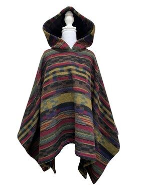 Parachute Poncho by Nicola Pelly & Harry Parnass, Wool Blend One Size Fits All
